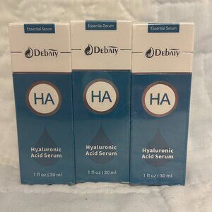 Debaiy Hyaluronic Acid Serum, 3 pack, expires 10.13.2026, 1 fl. oz per item